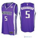 Maillot NBA Pas Cher Sacramento Kings Malachi Richardson 5 Purpura 2017/18