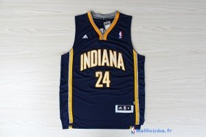 Maillot NBA Pas Cher Indiana Pacers Paul George 24 Bleu