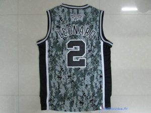 Maillot NBA Pas Cher San Antonio Spurs Kawhi Leonard 2 Vert