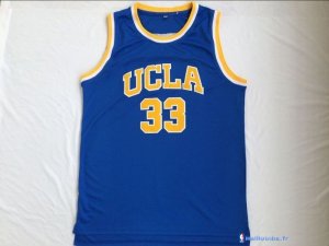 Maillot NCAA Pas Cher UCLA Kareem Abdul Jabbar 33 Bleu