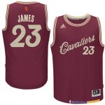 Maillot NBA Pas Cher Noël Cleveland Cavaliers James 23 Rouge