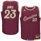Maillot NBA Pas Cher Noël Cleveland Cavaliers James 23 Rouge