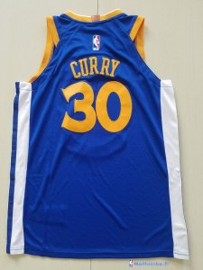 Maillot NBA Pas Cher Golden State Warriors Junior Stephen Curry 30 Ensemble Complet Bleu 2017/18