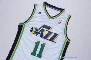 Maillot NBA Pas Cher Utah Jazz Dante Exum 11 Blanc