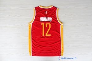 Maillot NBA Pas Cher Houston Rockets Dwight Howard 12 Retro Rouge