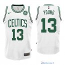 Maillot NBA Pas Cher Boston Celtics James Young 13 Blanc 2017/18