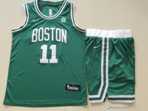 Maillot NBA Pas Cher Boston Celtics Junior Kyrie Irving 11 Ensemble Complet Vert