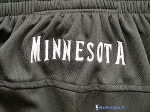 Pantalon NBA Pas Cher Minnesota Timberwolves Noir