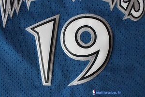 Maillot NBA Pas Cher Minnesota Timberwolves Sam Cassell 19 Retro Bleu