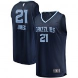Memphis Grizzlies Tyus Jones Fanatics Branded Navy Fast Break Player Jersey - Icon Edition