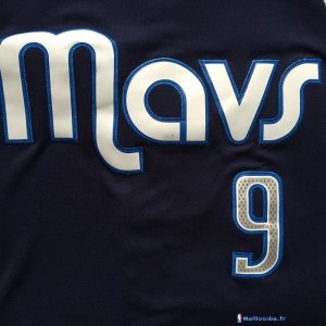 Maillot NBA Pas Cher Dallas Mavericks Rajon Rondo 9 Bleu Profond