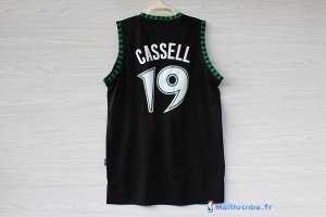 Maillot NBA Pas Cher Minnesota Timberwolves Sam Cassell 19 Retro Noir