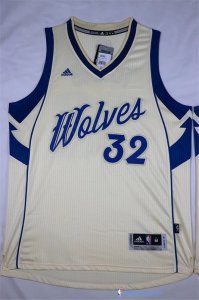 Maillot NBA Pas Cher Noël Minnesota Timberwolves Towns 32 Blanc