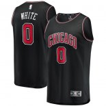 Chicago Bulls Coby White Fanatics Branded Black Fast Break Replica Jersey - Statement Edition