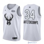 Maillot NBA Pas Cher NBA All Star 2018 Giannis Antetokounmpo 34 Blanc