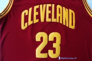 Maillot NBA Pas Cher Cleveland Cavaliers LeBron James 23 Rouge