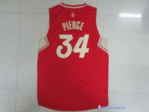 Maillot NBA Pas Cher Noël Los Angeles Clippers Pierce 34 Rouge