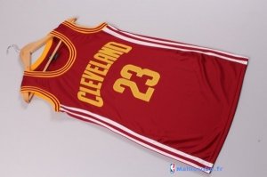 Maillot NBA Pas Cher Cleveland Cavaliers Femme LeBron James 23 Rouge