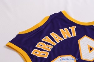 Maillot NBA Pas Cher Los Angeles Lakers Femme Kobe Bryant 24 Pourpre