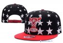 Bonnet NBA Chicago Bulls 2016 Noir Rouge