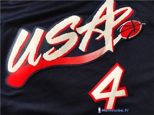 Maillot NBA Pas Cher USA 1996 Charles Barkley 4 Noir