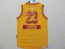 Maillot NBA Pas Cher Cleveland Cavaliers Junior LeBron James 23 Jaune