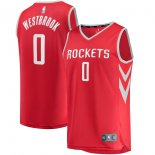 Houston Rockets Russell Westbrook Fanatics Branded Red Fast Break Replica Jersey - Icon Edition