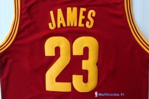 Maillot NBA Pas Cher Cleveland Cavaliers LeBron James 23 Rouge