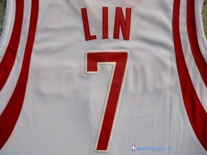 Maillot NBA Pas Cher Houston Rockets Jeremy Lin 7 Blanc