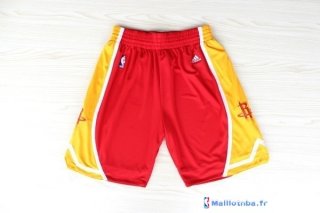 Pantalon NBA Pas Cher Houston Rockets Retro Rouge