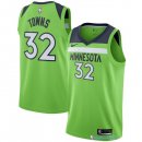 Maillot NBA Pas Cher Minnesota Timberwolves Karl Anthony Towns 32 Vert Statement 2017/18