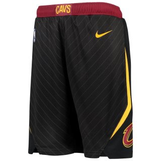 Cleveland Cavaliers Nike Black Swingman Statement Shorts