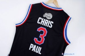 Maillot NBA Pas Cher All Star 2015 Chris Paul 3 Noir