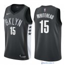 Maillot NBA Pas Cher Brooklyn Nets Isaiah Whitehead 15 Noir Statement 2017/18