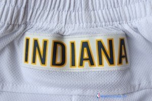 Pantalon NBA Pas Cher Indiana Pacers Blanc