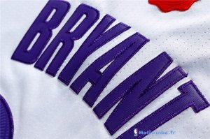 Maillot NBA Pas Cher Noël Los Angeles Lakers Bryant 24 Blanc