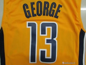 Maillot NBA Pas Cher Indiana Pacers Paul George 13 Jaune