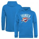 Oklahoma City Thunder Fanatics Branded Blue Team Primary Logo Pullover Hoodie