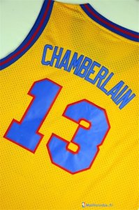 Maillot NBA Pas Cher Golden State Warriors Wilt Chamberlain 13 Jaune