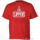 T-Shirt NBA Pas Cher Los Angeles Clippers Rouge