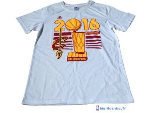 Maillot NBA Pas Cher Finales Cleveland Cavaliers Blanc MC