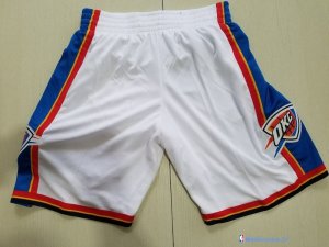 Pantalon NBA Pas Cher Oklahoma City Thunder Nike Blanc