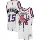 Toronto Raptors Vince Carter Mitchell & Ness White 1997-98 Hardwood Classics Swingman Jersey