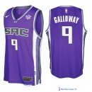 Maillot NBA Pas Cher Sacramento Kings Langston Galloway 9 Purpura Icon 2017/18