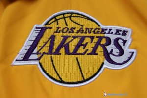 Survetement NBA Pas Cher Los Angeles Lakers Jaune Pourpre