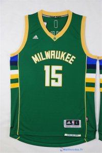 Maillot NBA Pas Cher Milwaukee Bucks Greg Monroe 15 Vert
