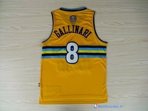 Maillot NBA Pas Cher Denver Nuggets Danilo Gallinari 8 Jaune