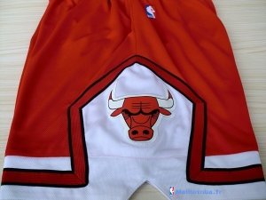 Pantalon NBA Pas Cher Chicago Bulls Adidas Rouge