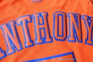 Maillot NBA Pas Cher New York Knicks Carmelo Anthony 7 Orange