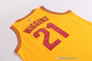 Maillot NBA Pas Cher Cleveland Cavaliers Andrew Wiggins 21 Jaune